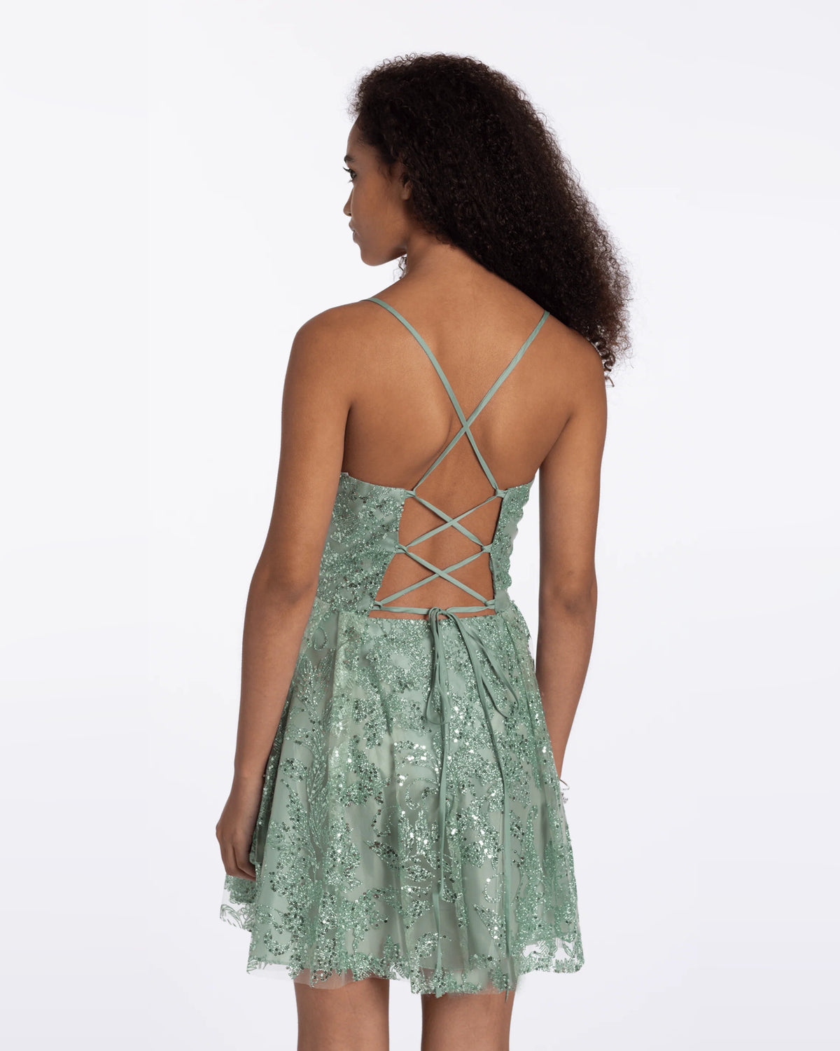 sweetheart fit-and-flare maxi homecoming dress - image 5