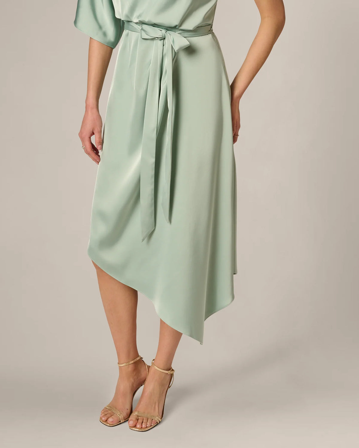 a-line midi mother of the bride dress - image 5