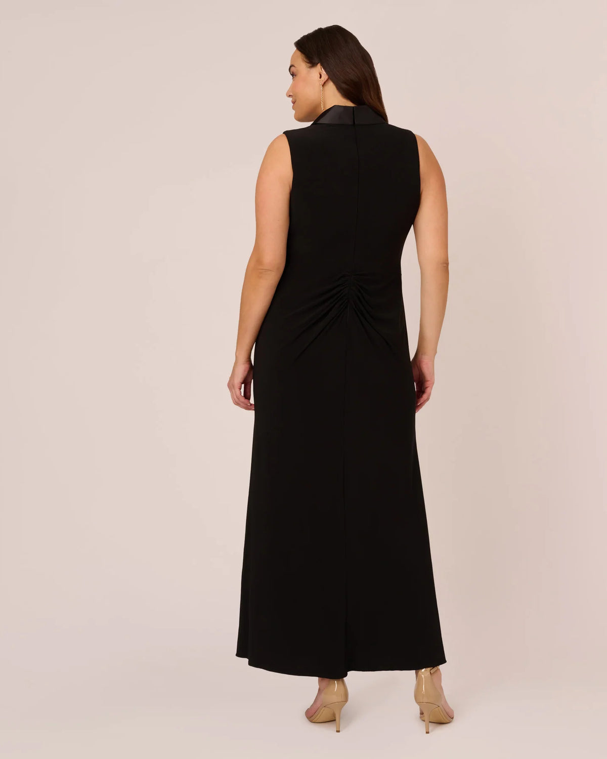 v neck mermaid floor-length mother of the bride dress - image 5