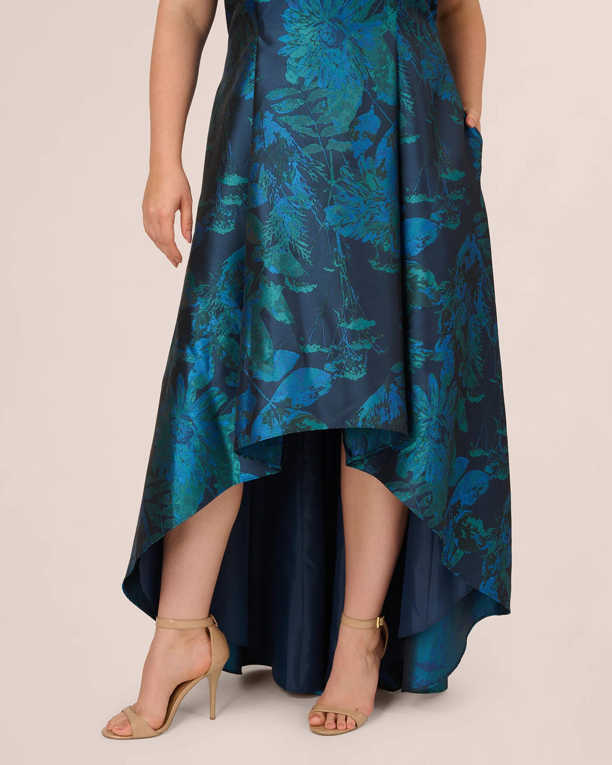 a-line maxi mother of the bride dress - image 5