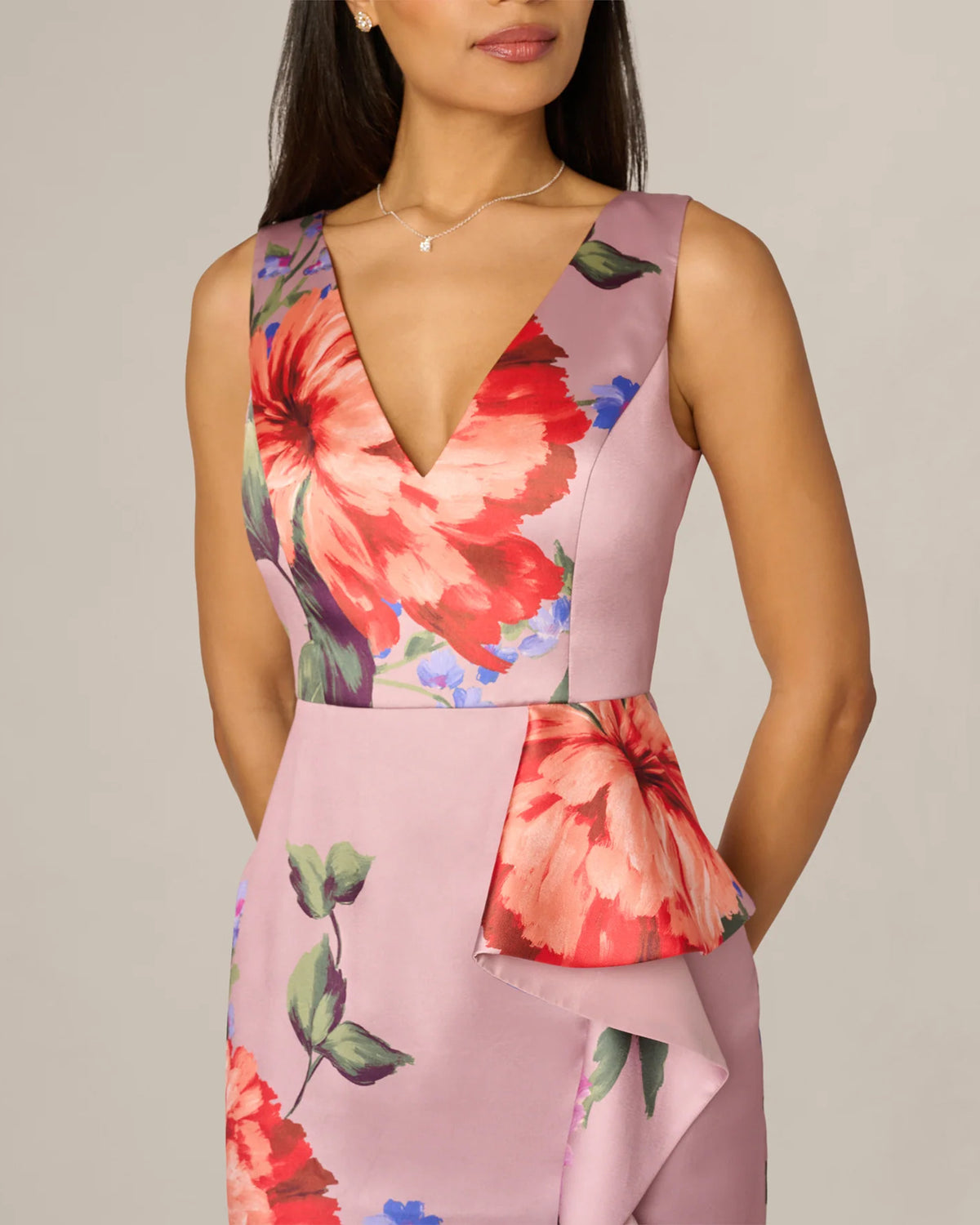 sheath maxi mother of the bride dress - image 5