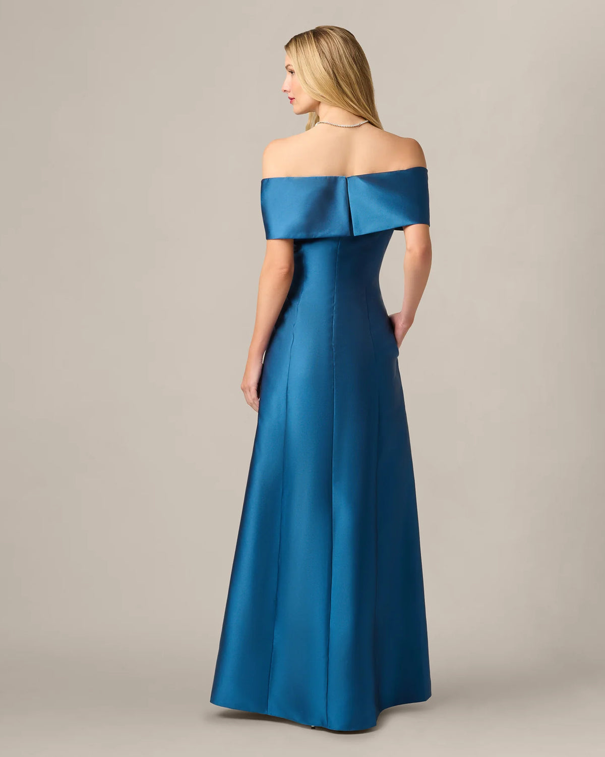 a-line maxi mother of the bride dress - image 5