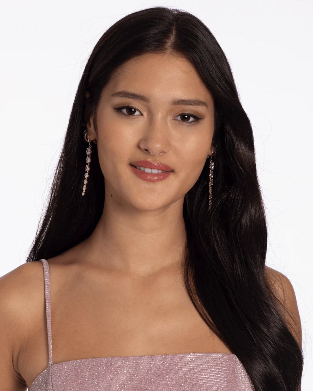 spaghetti strap fit-and-flare maxi homecoming dress - image 5
