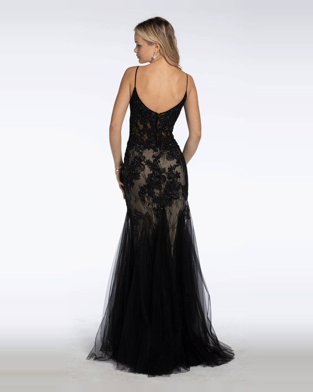 sweetheart mermaid maxi prom dress - image 5