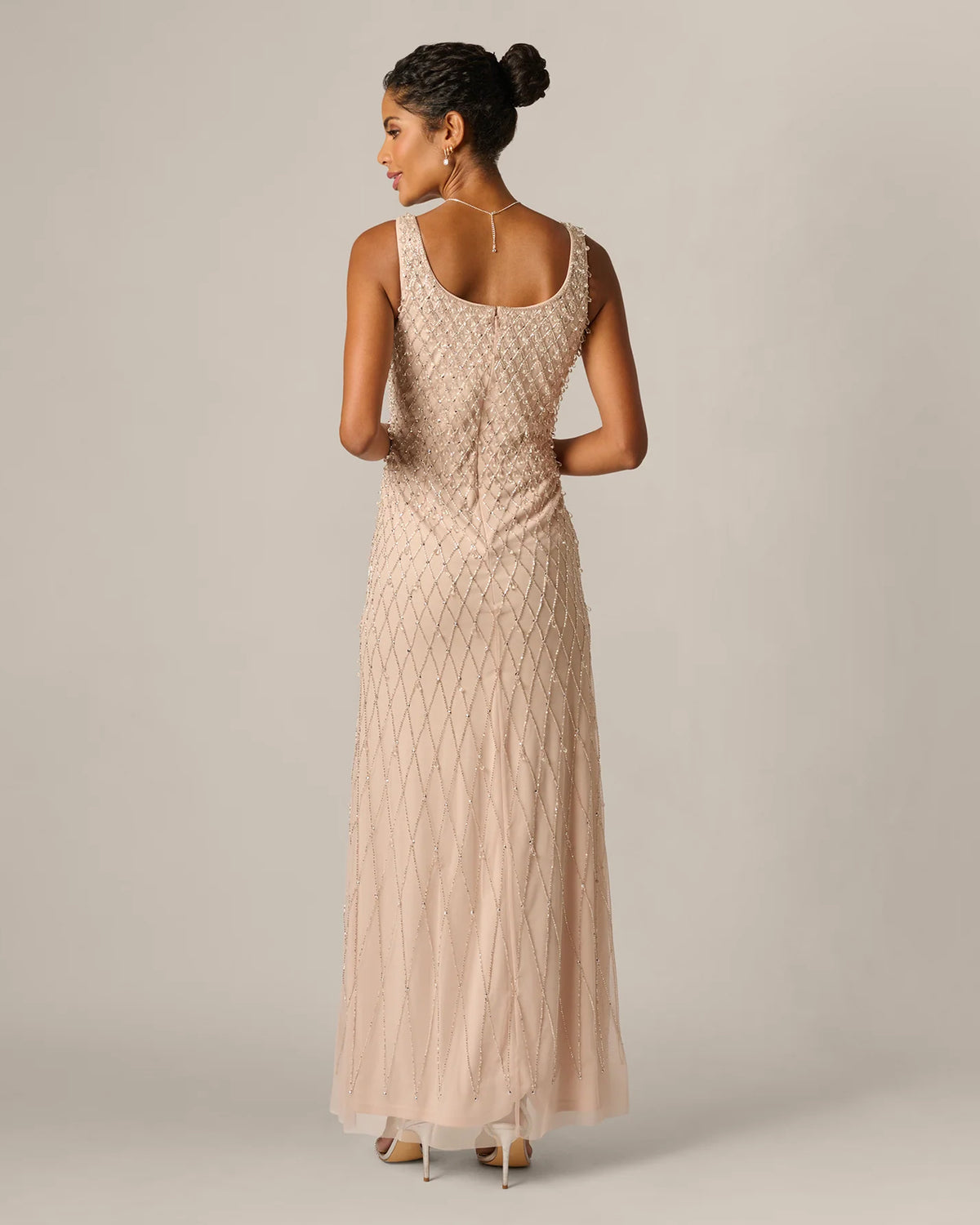 mermaid maxi mother of the bride dress - image 5