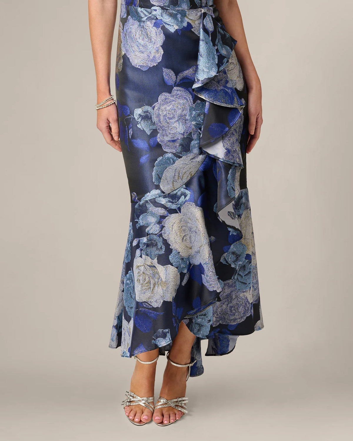a-line maxi mother of the bride dress - image 5