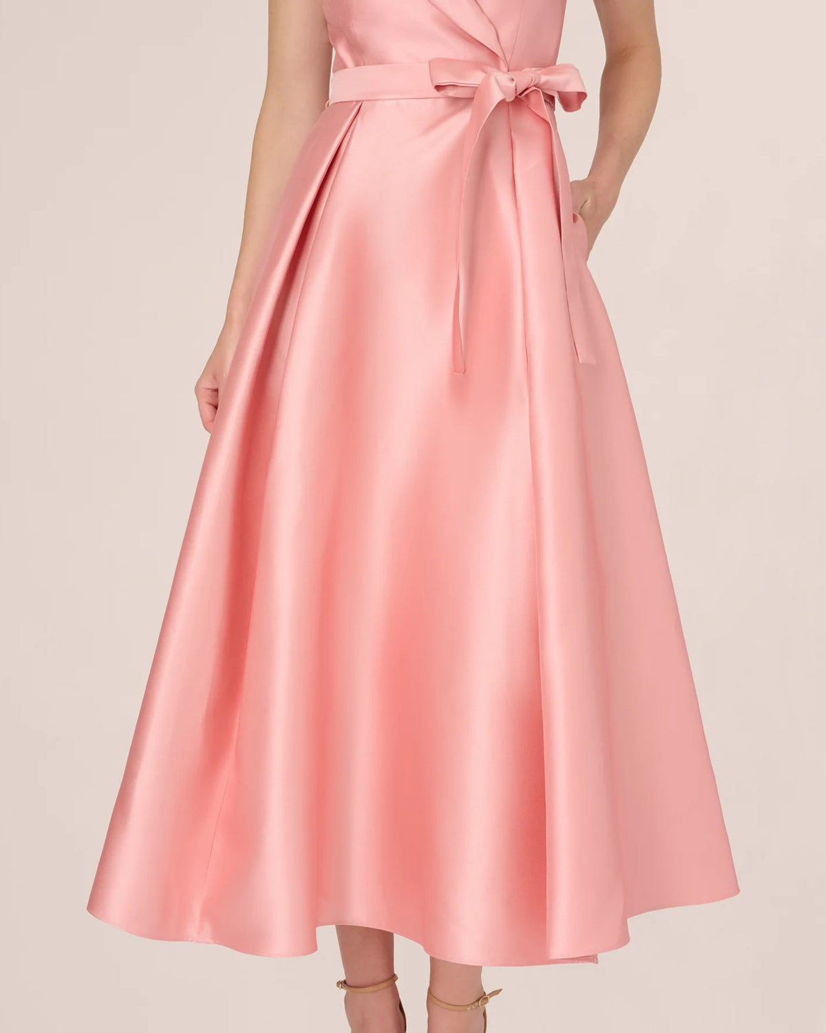sleeveless a-line maxi mother of the bride dress - image 5