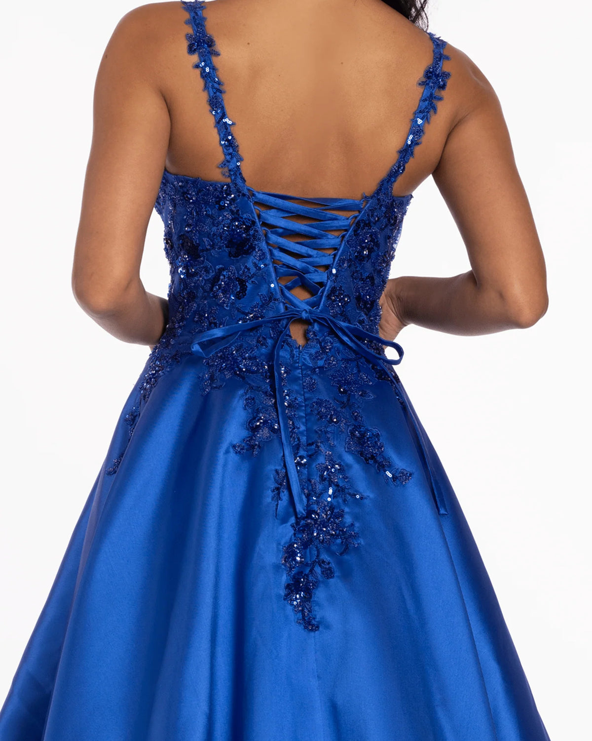 sweetheart ball-gown floor-length prom dress - image 5