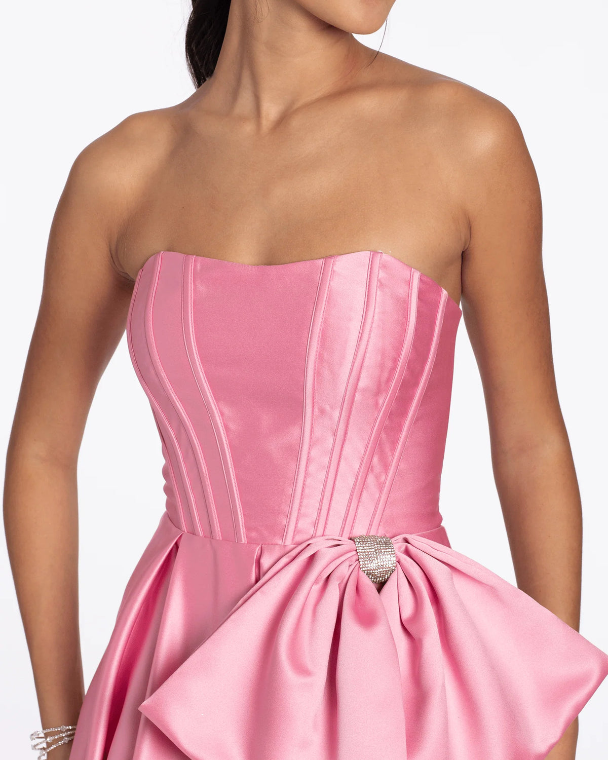 strapless ball-gown floor-length prom dress - image 5