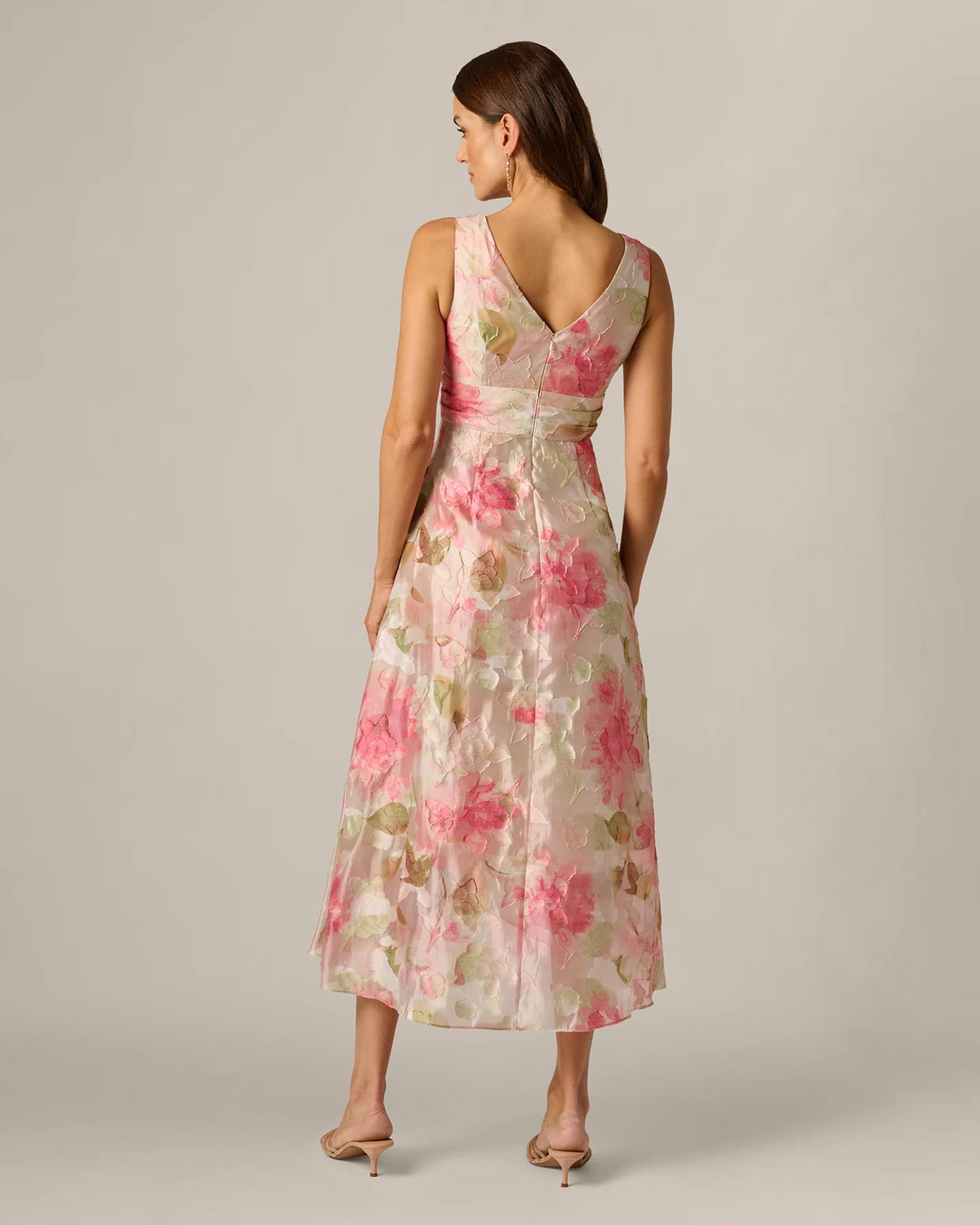 a-line midi mother of the bride dress - image 5