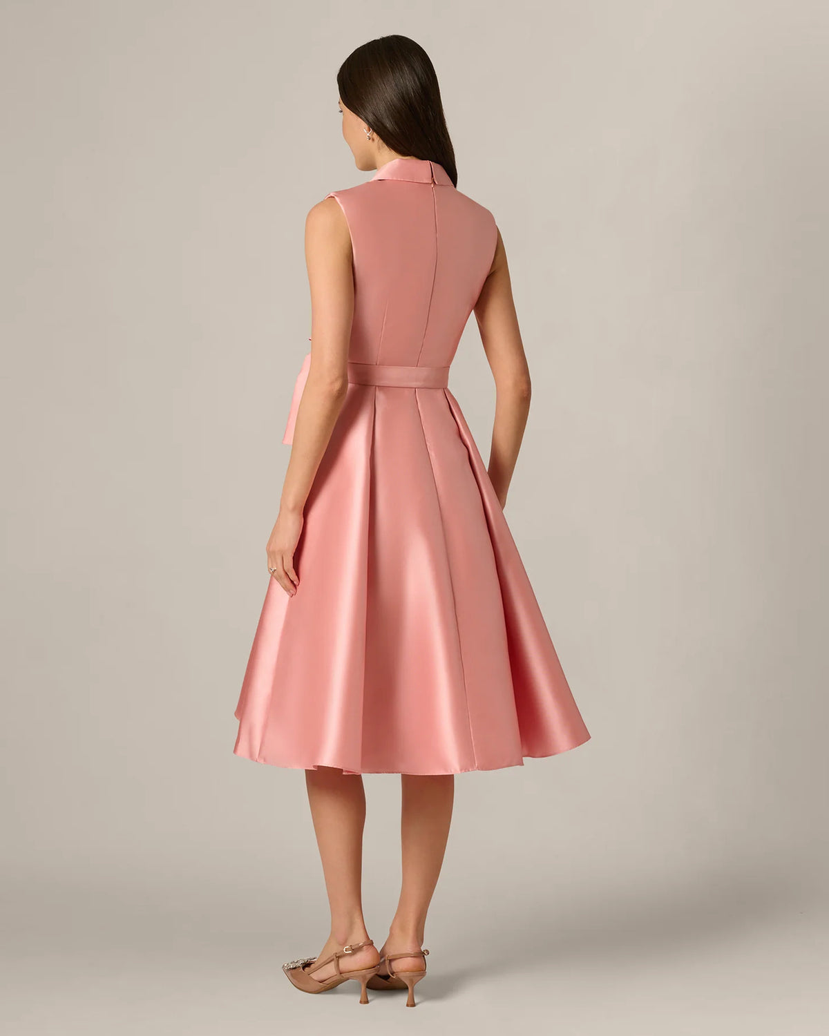 a-line midi mother of the bride dress - image 5
