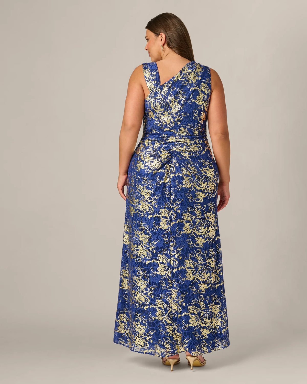a-line maxi mother of the bride dress - image 5
