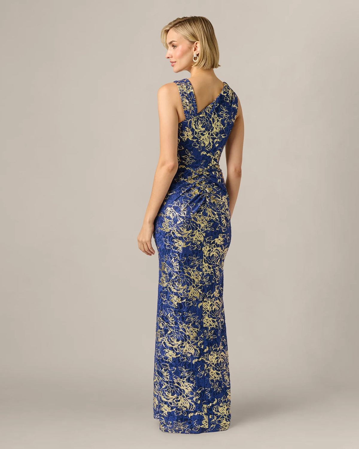 a-line maxi mother of the bride dress - image 5