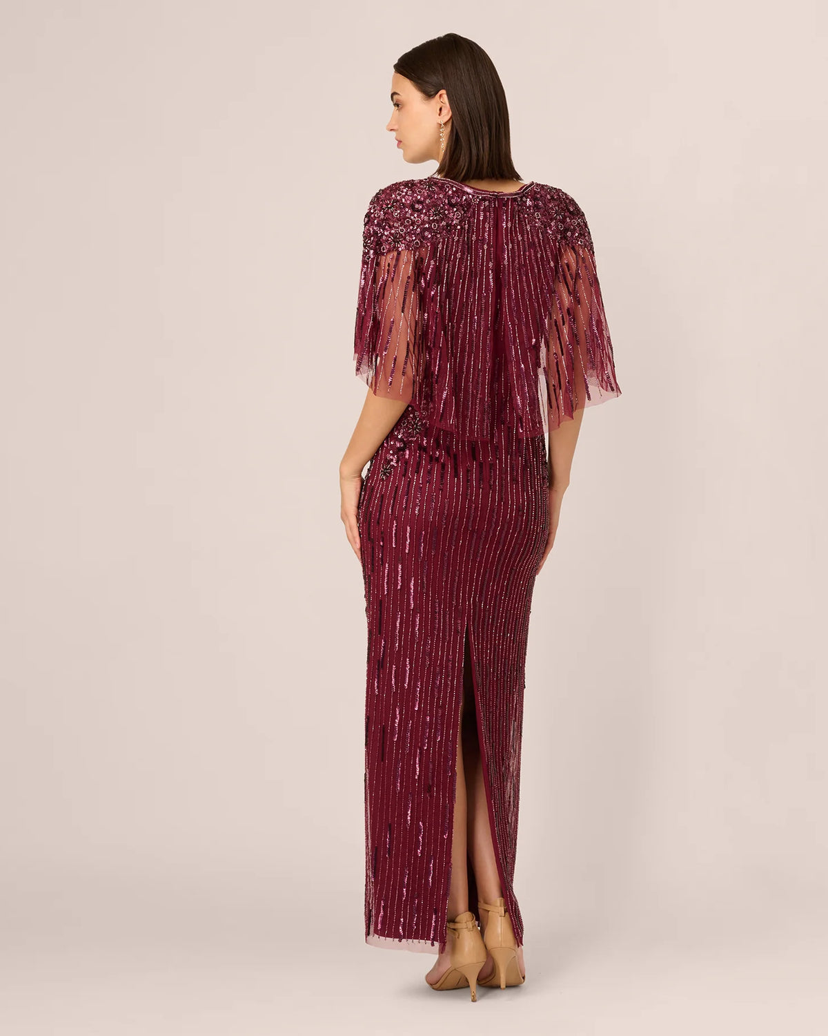 sheath maxi mother of the bride dress - image 5
