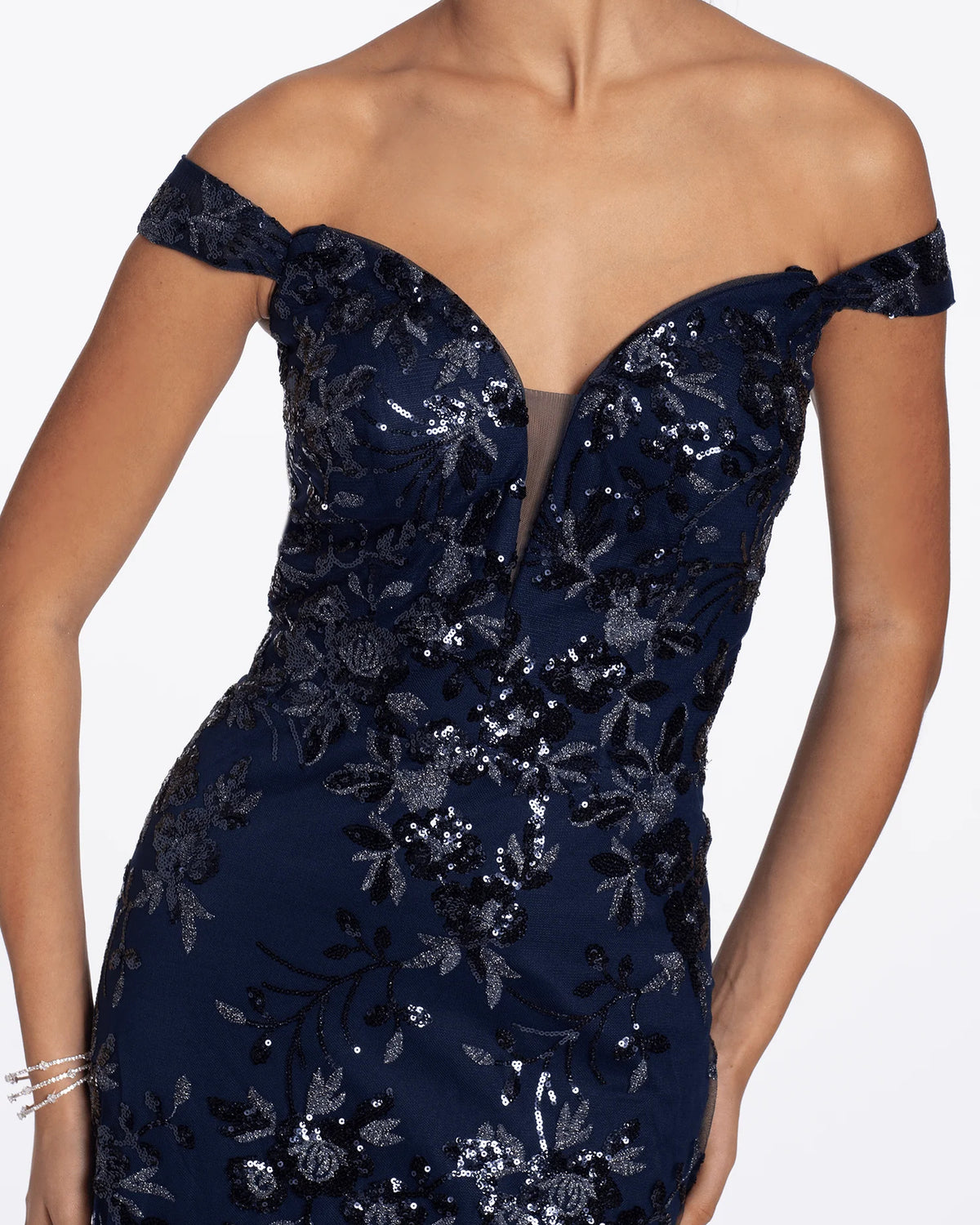 sweetheart mermaid maxi prom dress - image 5