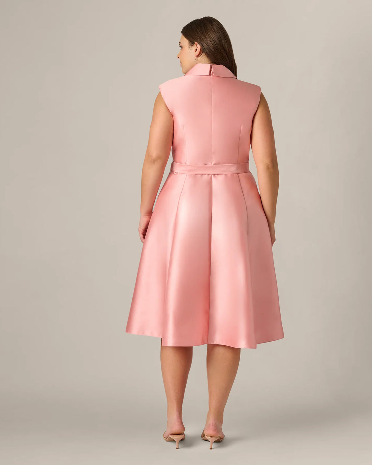 a-line midi mother of the bride dress - image 5