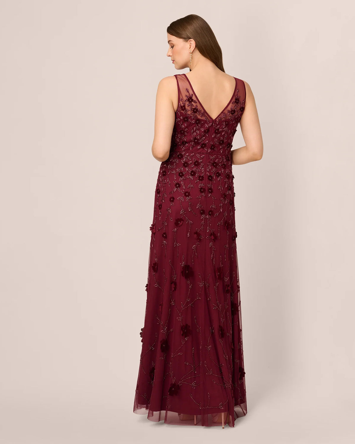 a-line maxi mother of the bride dress - image 5