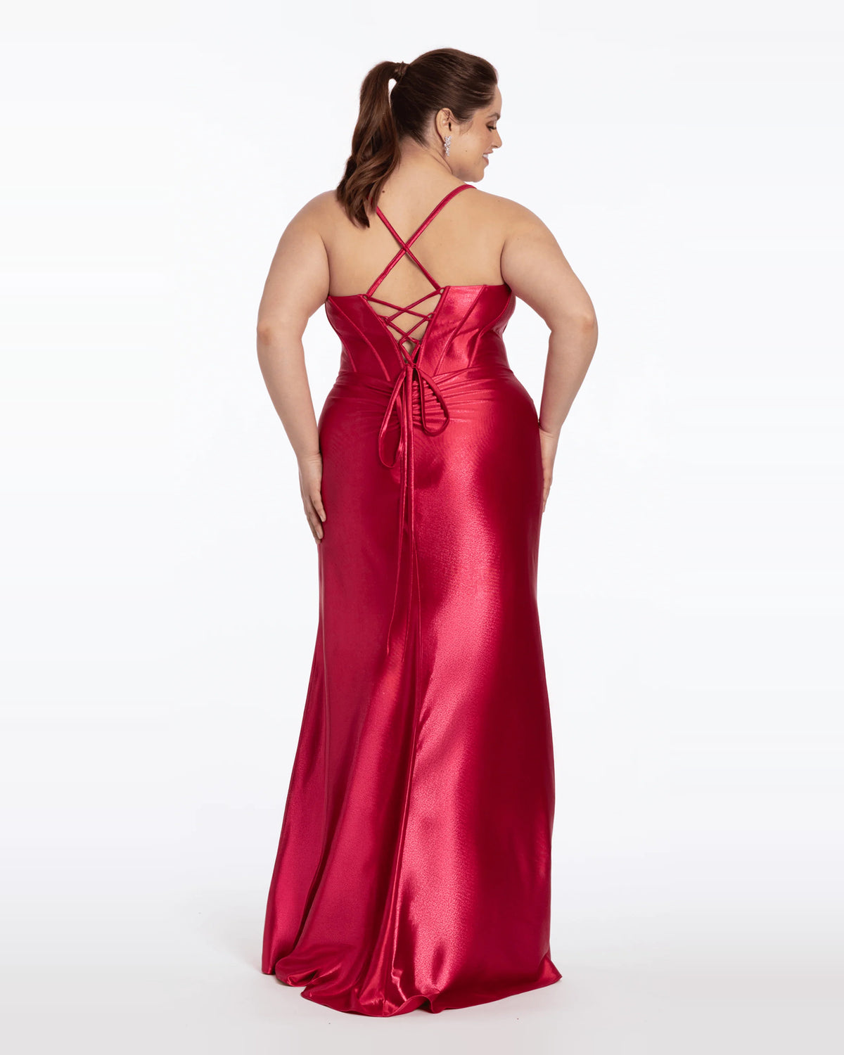 column maxi prom dress - image 5