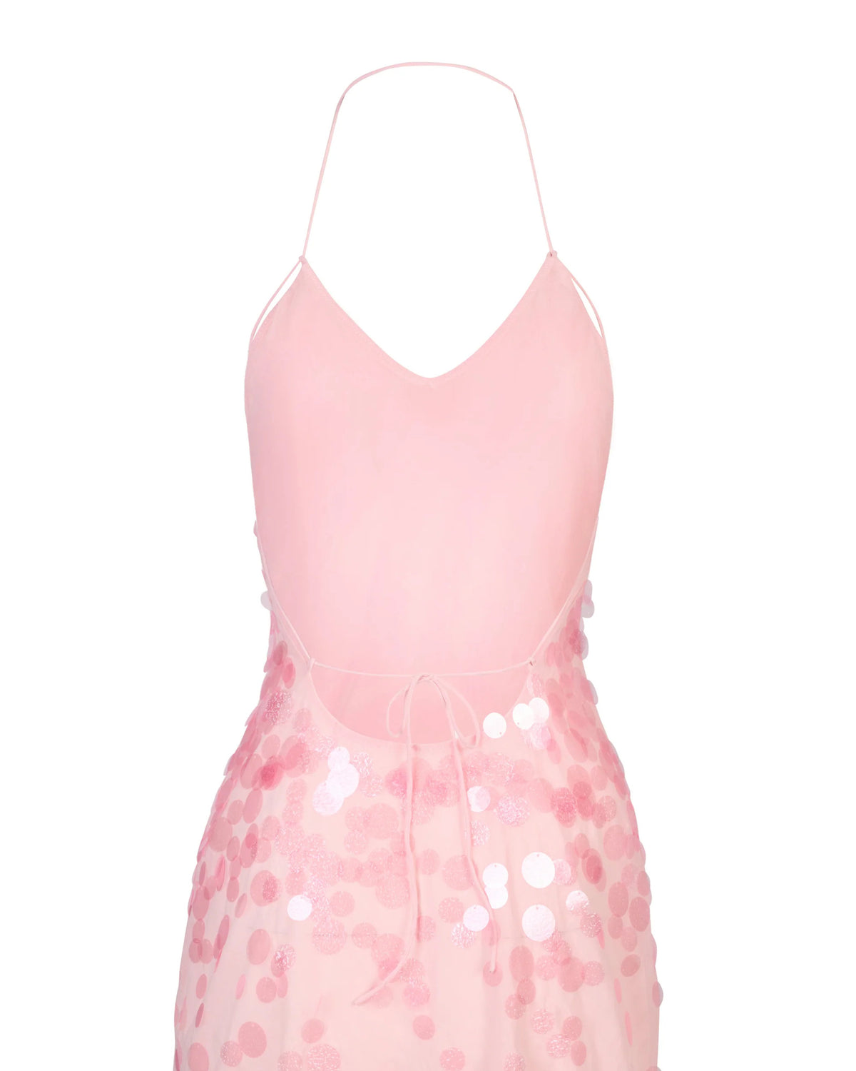 naya embellished baby pink mini homecoming dress - image 6