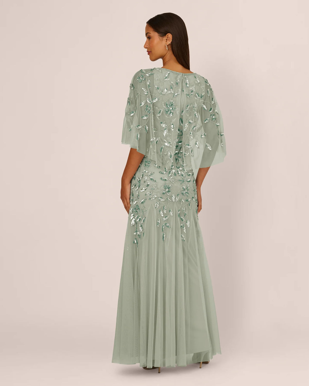 a-line maxi mother of the bride dress - image 6