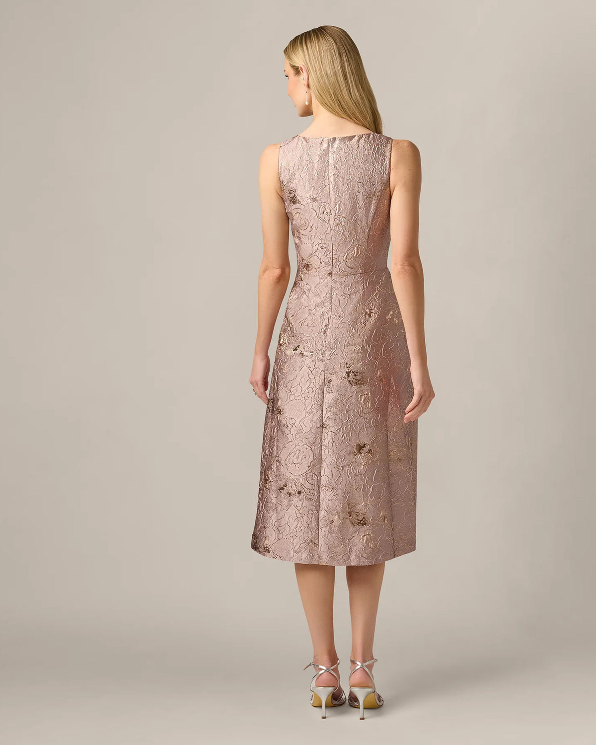 a-line midi mother of the bride dress - image 6
