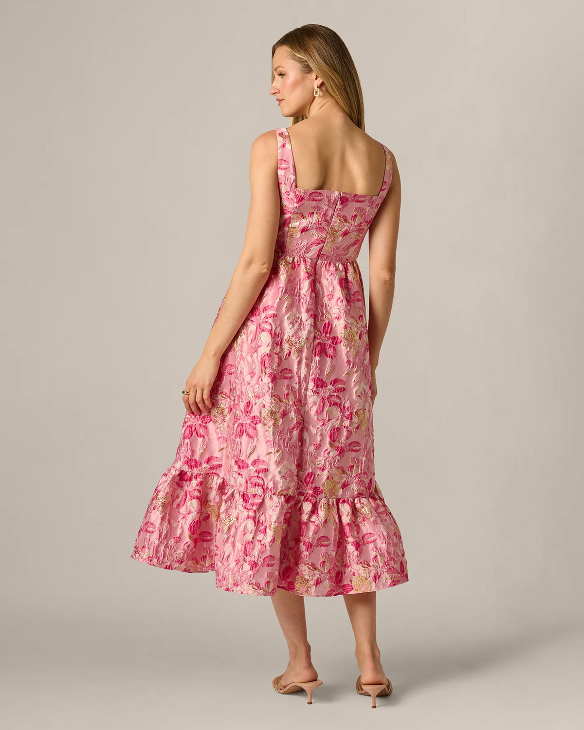 a-line midi mother of the bride dress - image 6