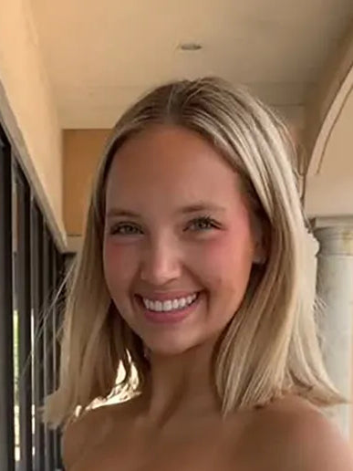 White mini homecoming dress, alternate view showing the full-length profile