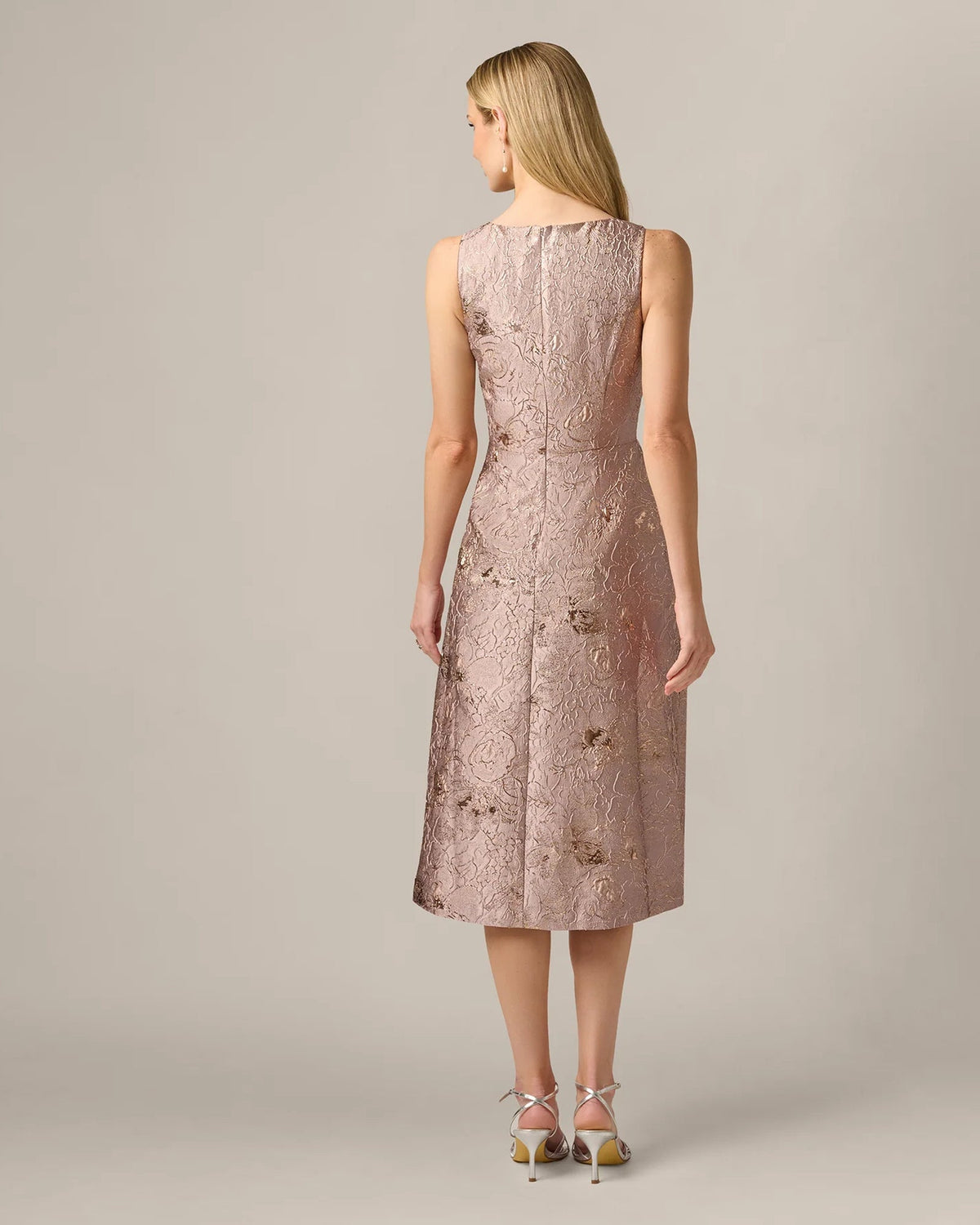 a-line midi mother of the bride dress - image 6