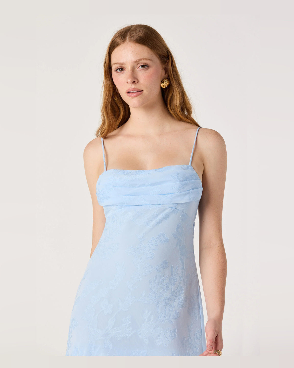 spaghetti strap a-line maxi formal dress - image 6