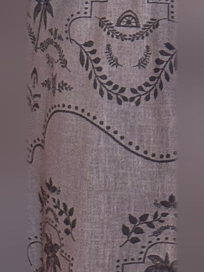 Espresso mini homecoming dress, alternate view showing the full-length profile