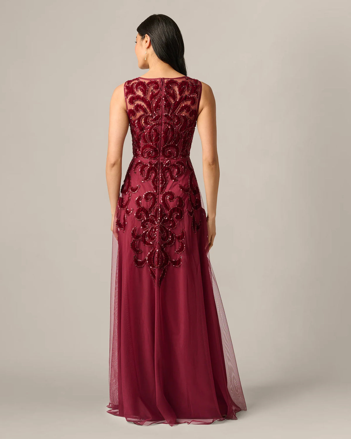 a-line maxi mother of the bride dress - image 6