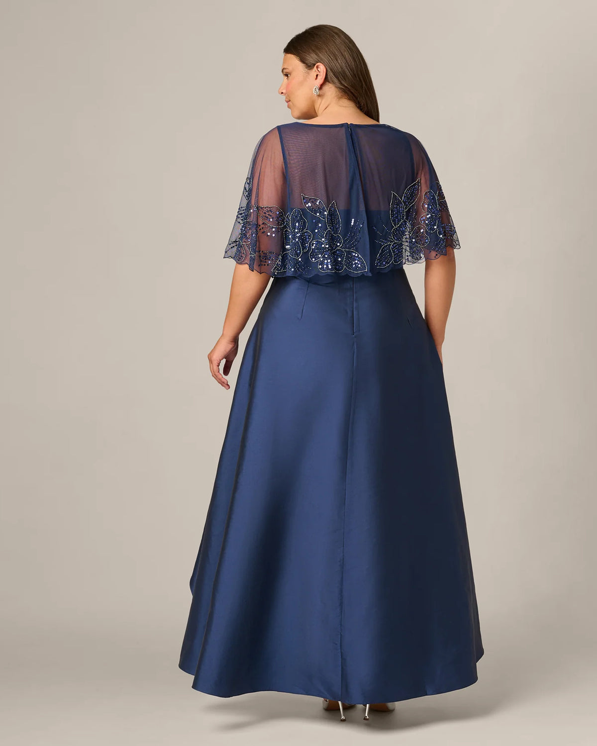 a-line maxi mother of the bride dress - image 6