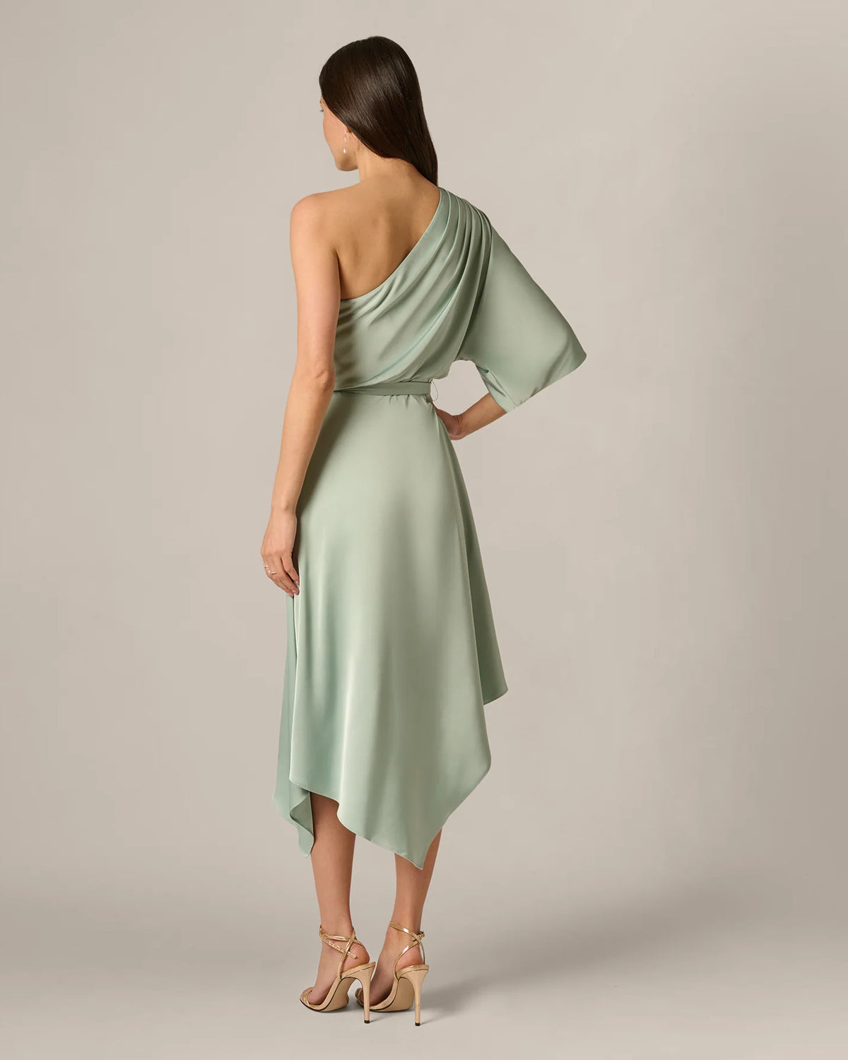 a-line midi mother of the bride dress - image 6