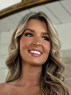 Lilac floor-length prom dress, alternate view showing the full-length profile