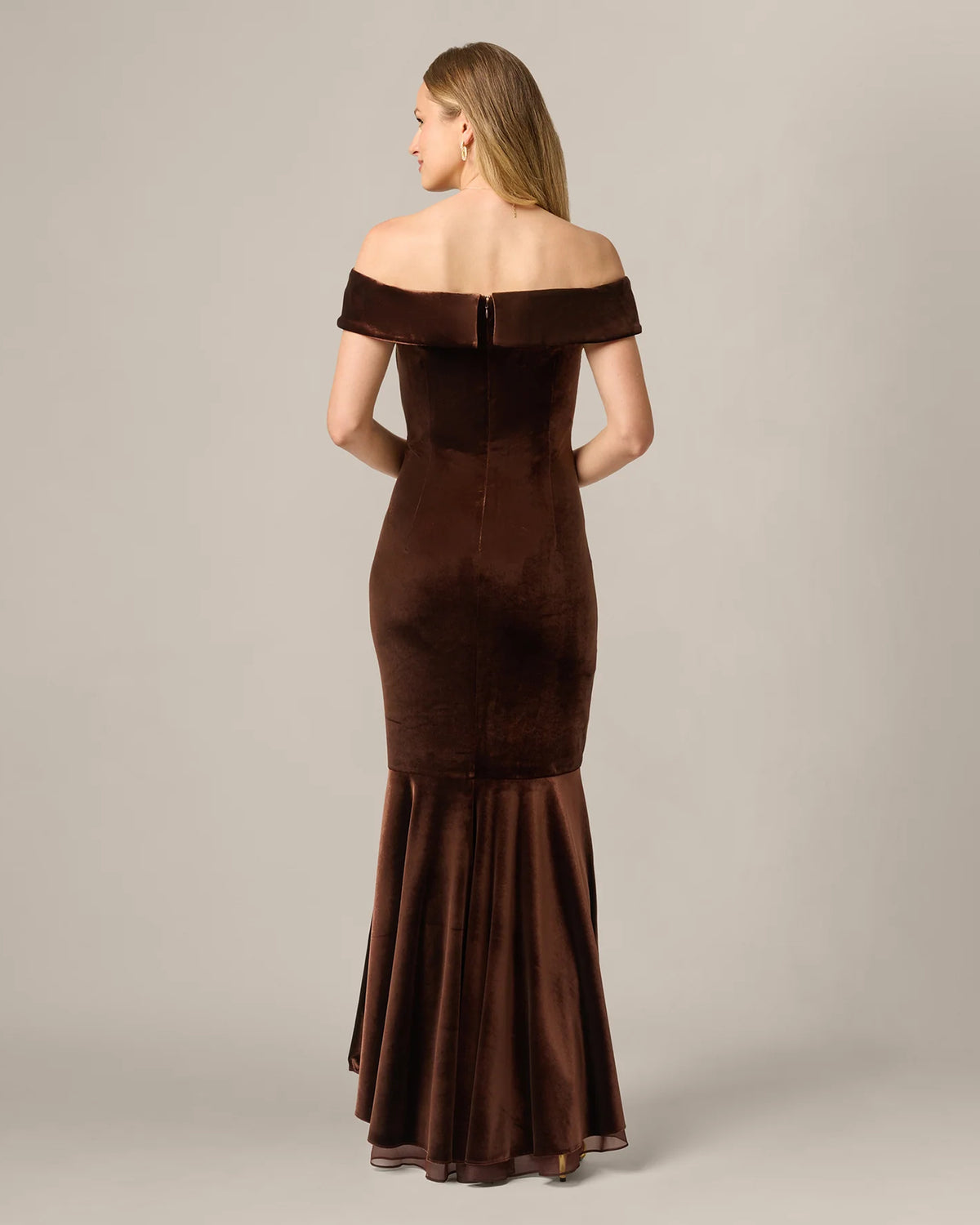 mermaid maxi mother of the bride dress - image 6