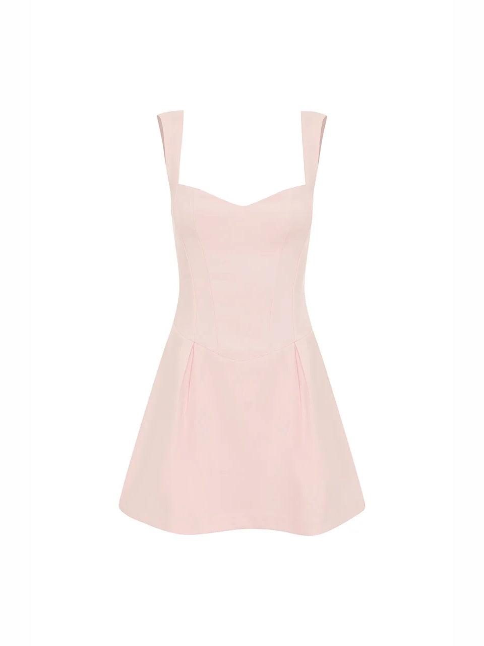 MUSK mini homecoming dress, alternate view showing the full-length profile