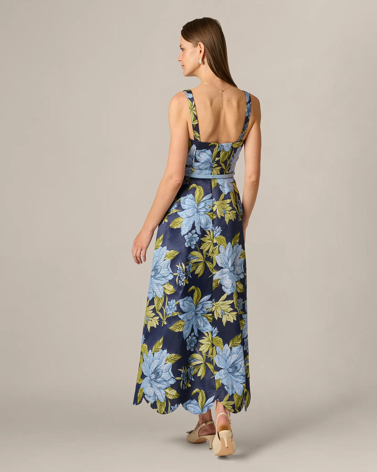 sweetheart a-line maxi mother of the bride dress - image 6