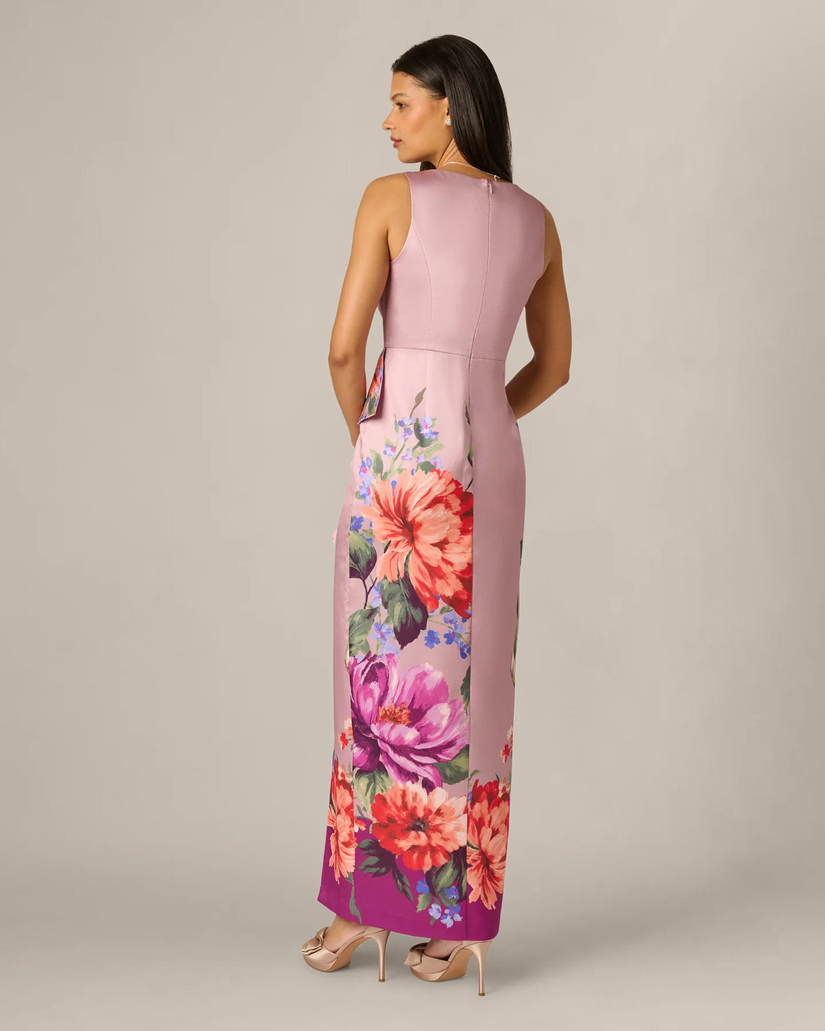 sheath maxi mother of the bride dress - image 6