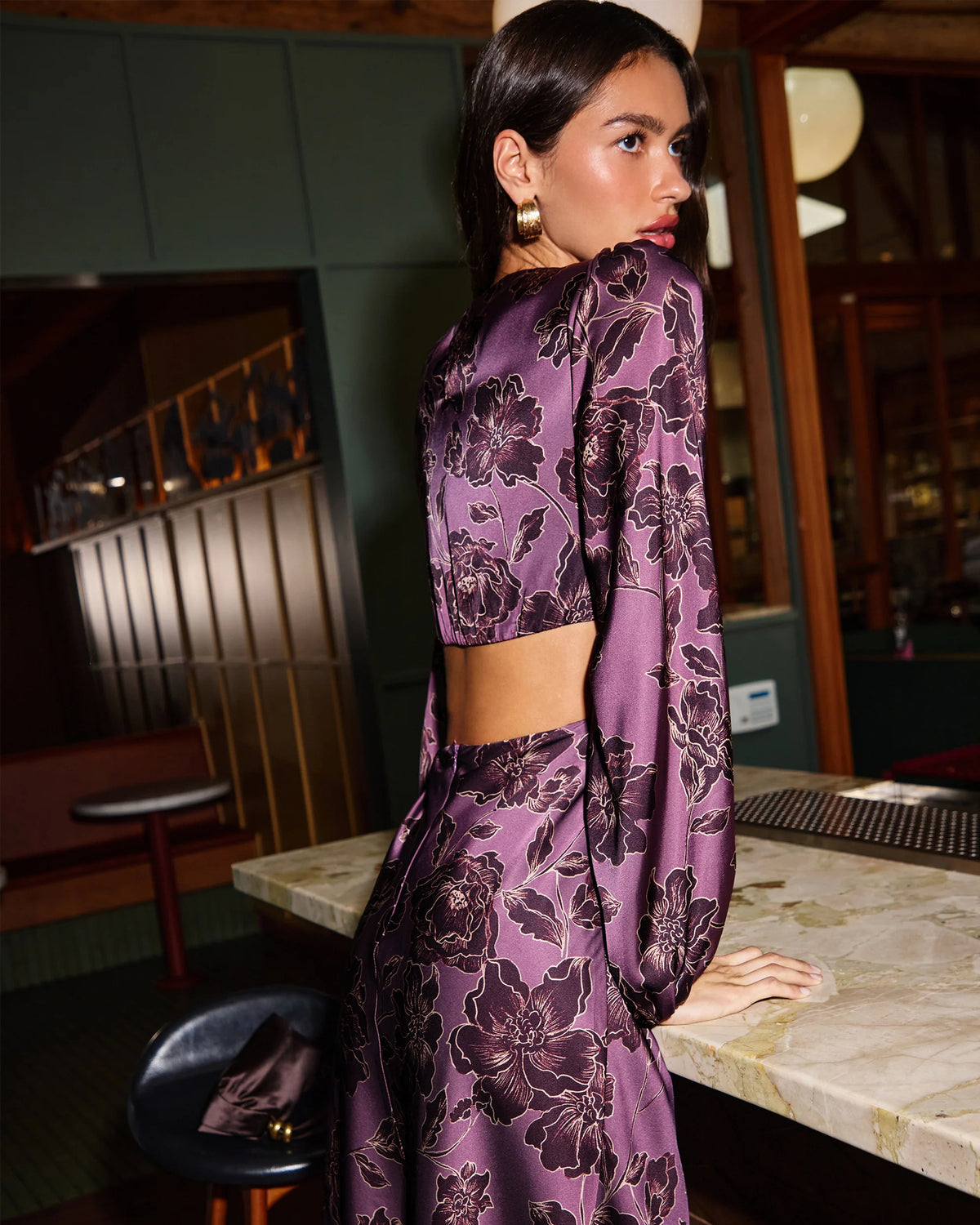 spaghetti strap a-line maxi formal dress - image 6