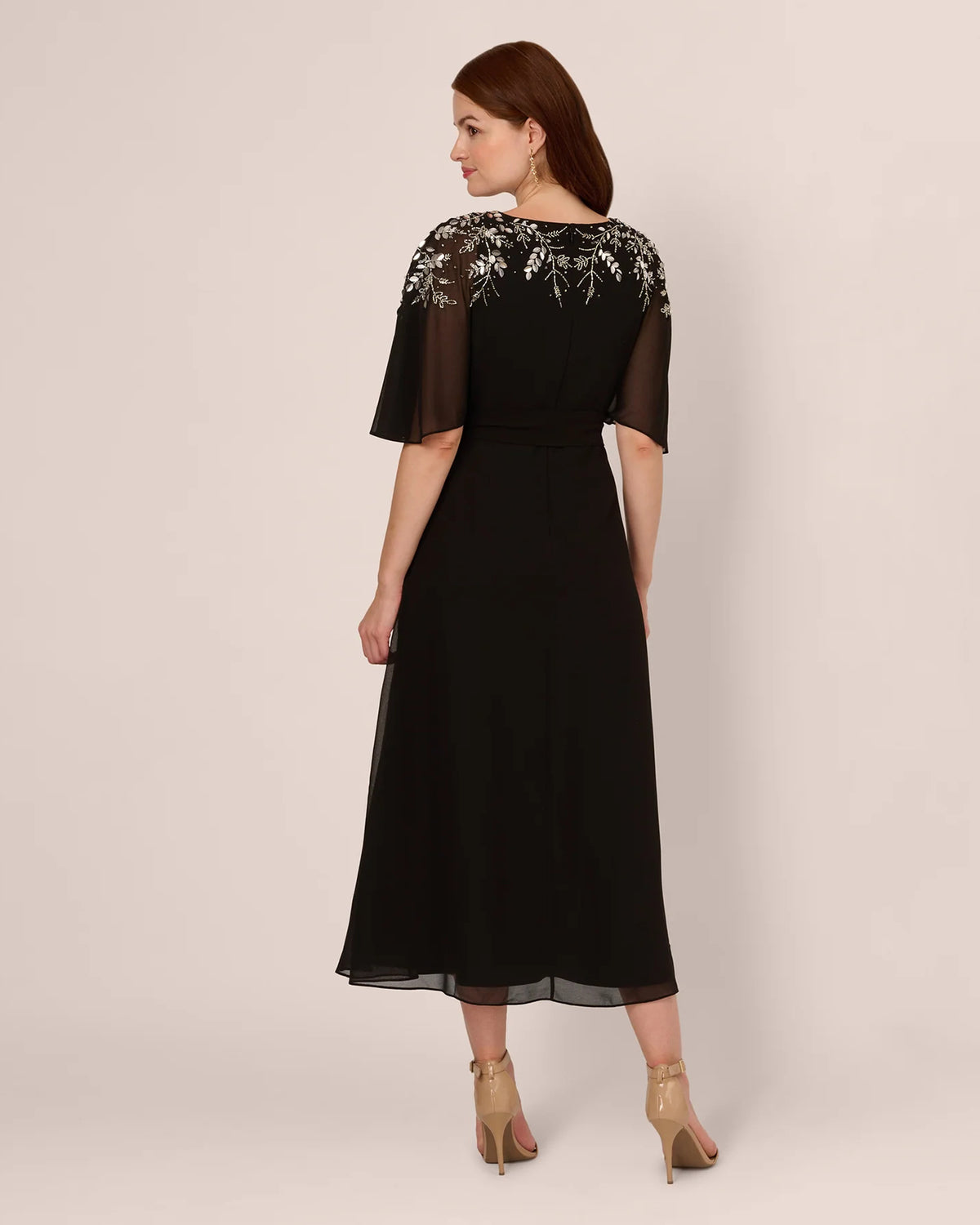 v neck mermaid ankle-length mother of the bride dress - image 6