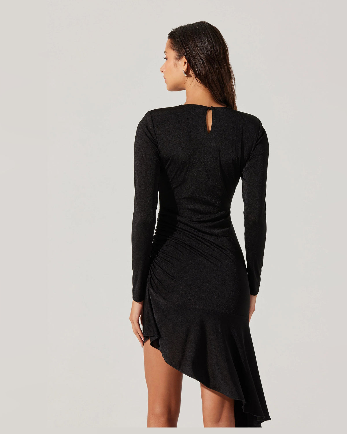 spaghetti strap a-line maxi homecoming dress - image 6