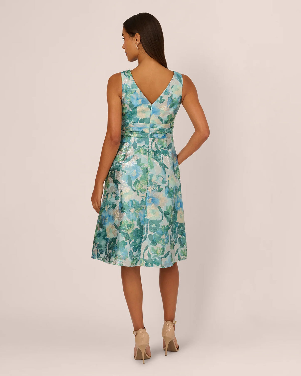 a-line midi mother of the bride dress - image 6