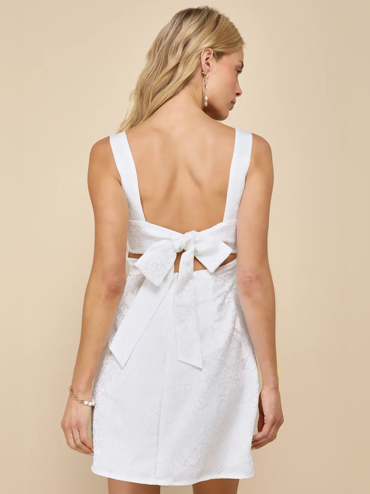 Blue Velvet mini homecoming dress, alternate view showing the full-length profile