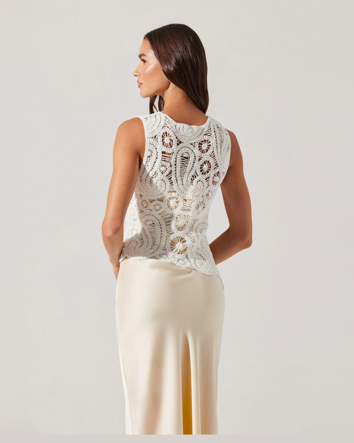 spaghetti strap a-line maxi formal dress - image 6