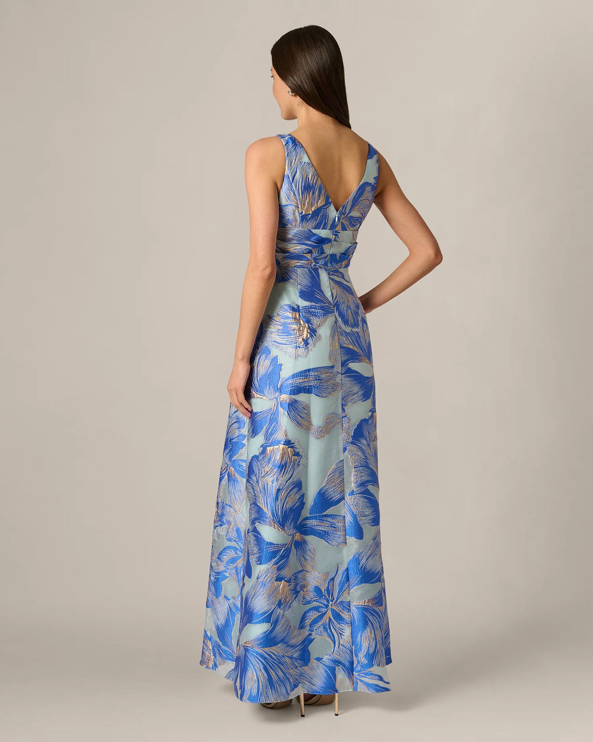 a-line maxi mother of the bride dress - image 6