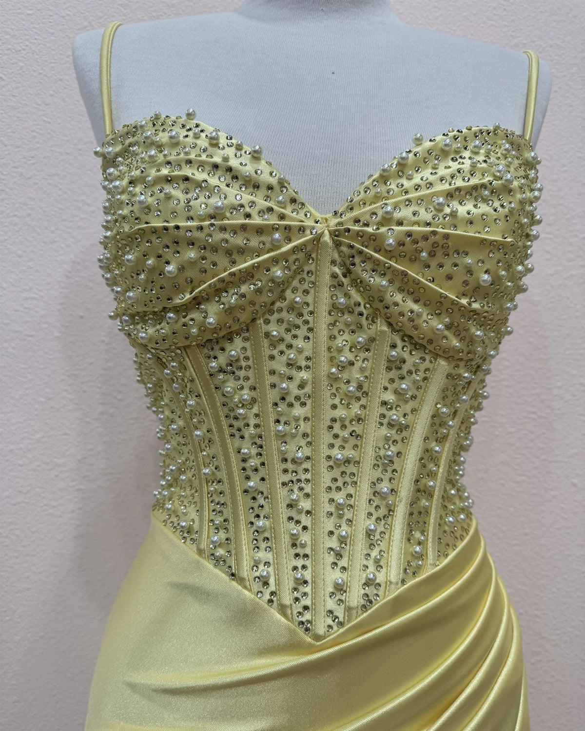 angie beaded corset satin mini homecoming dress - image 7