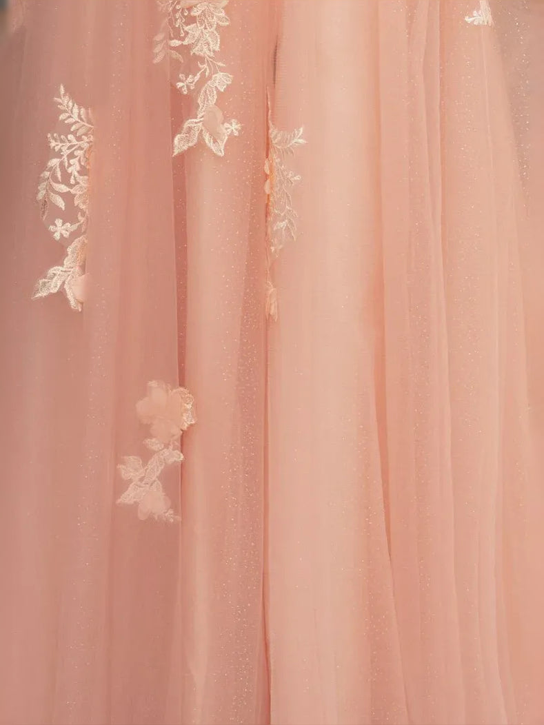 Sky Blue floor-length prom dress, alternate view showing the full-length silhouette