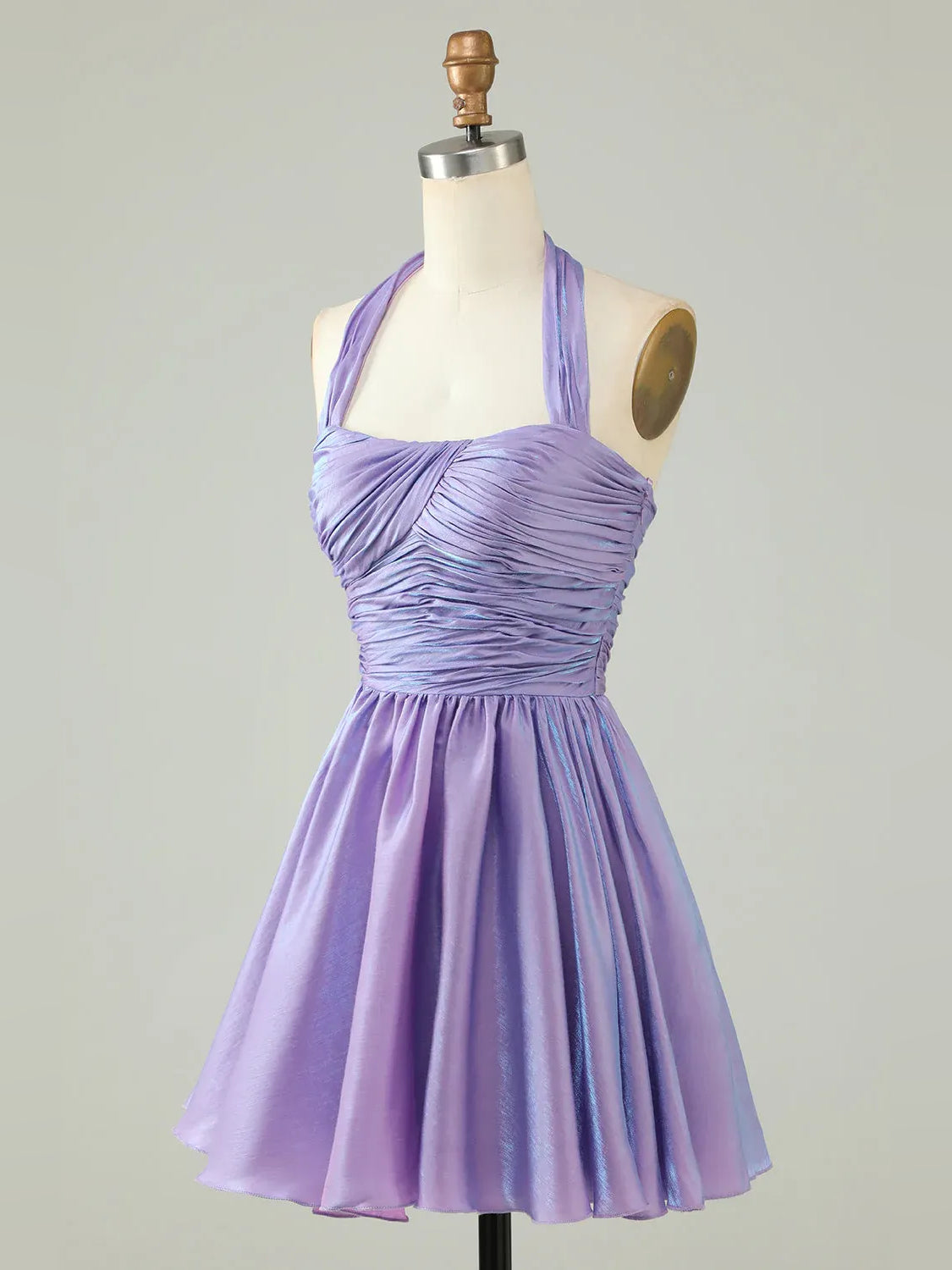As Picture mini homecoming dress, alternate view showing the full-length silhouette from another angle