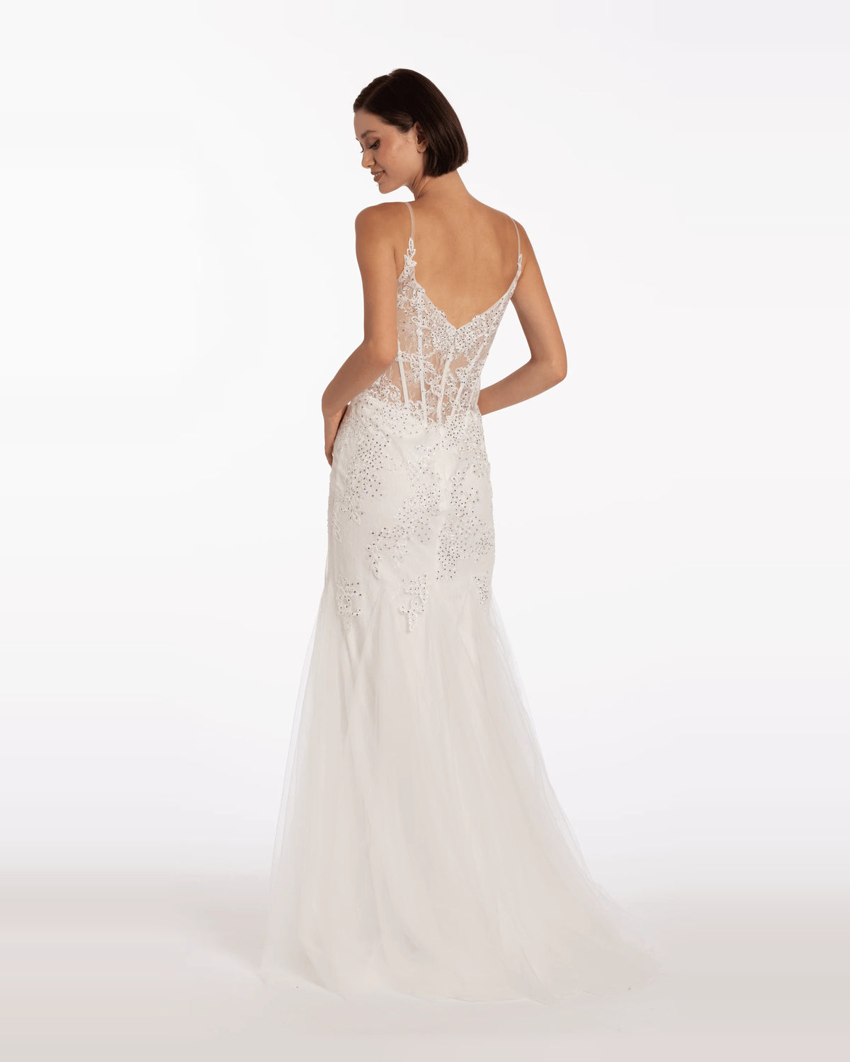 sweetheart mermaid maxi prom dress - image 7