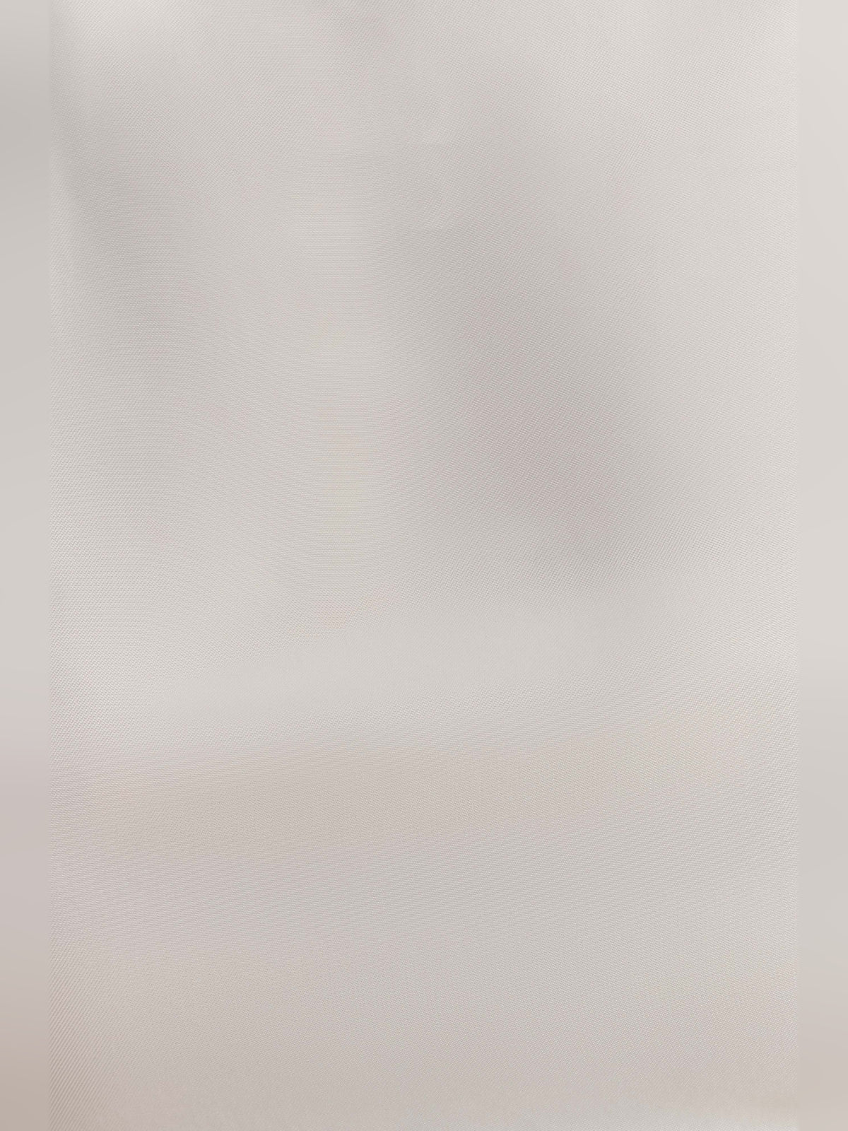 Ivory mini homecoming dress, alternate view showing the full-length silhouette